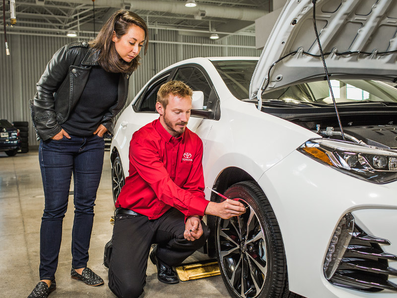 Toyota Quality Service Tire Care Tire Service and Frequently Asked Questions Winnipeg Manitoba