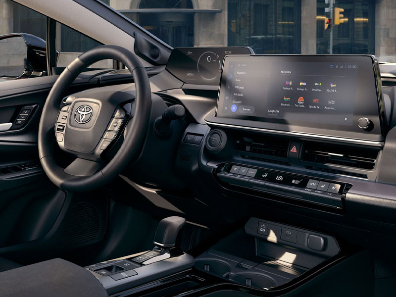 New 2026 Toyota Prius Compact Sedan Interior Comfort Features and Technology