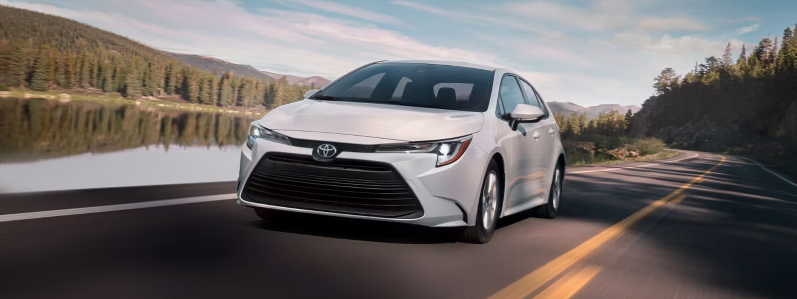 New 2026 Toyota Corolla Compact Sedan Test Drive Financing and Leasing Information